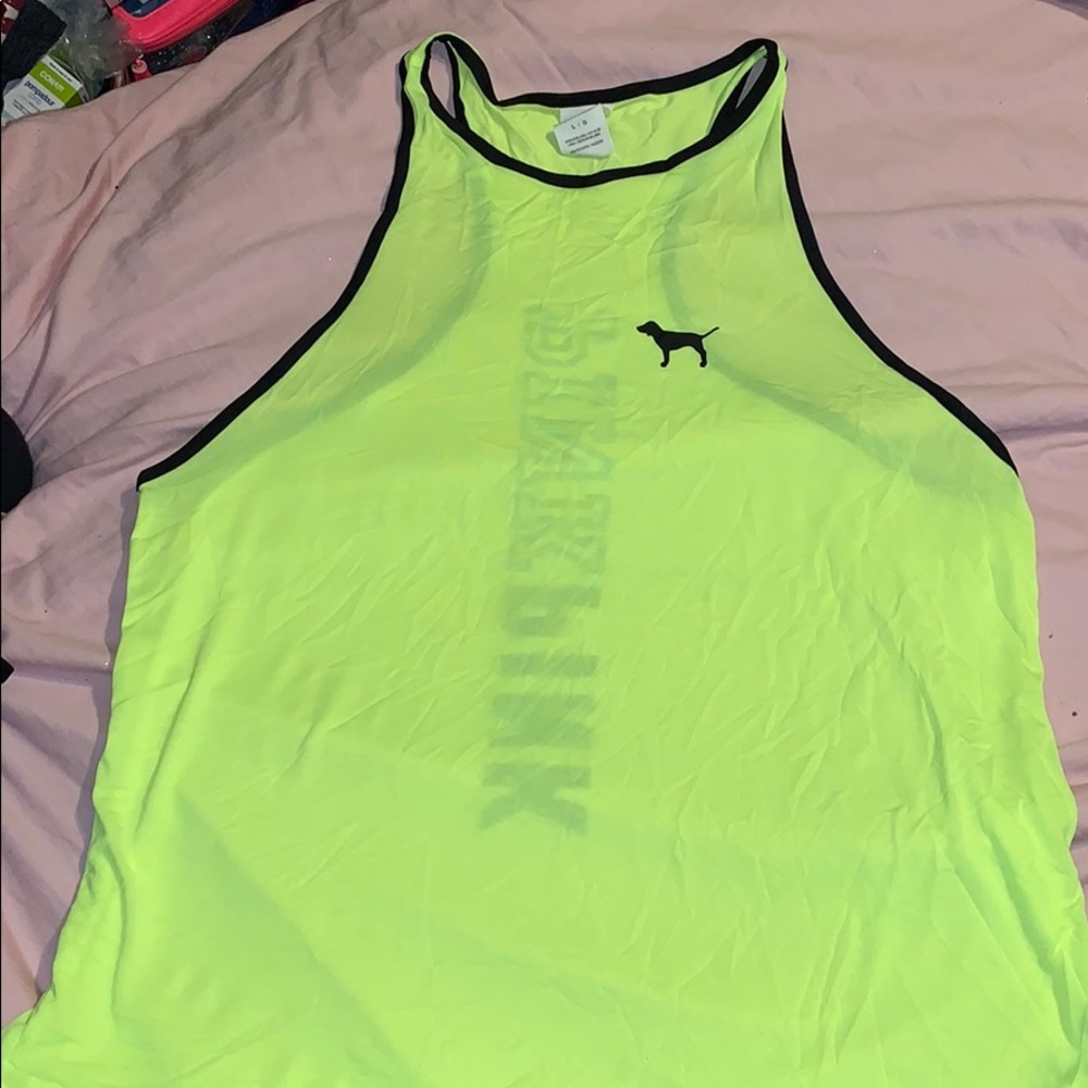 Victoria’s Secret PINK semi sheer racerback tank